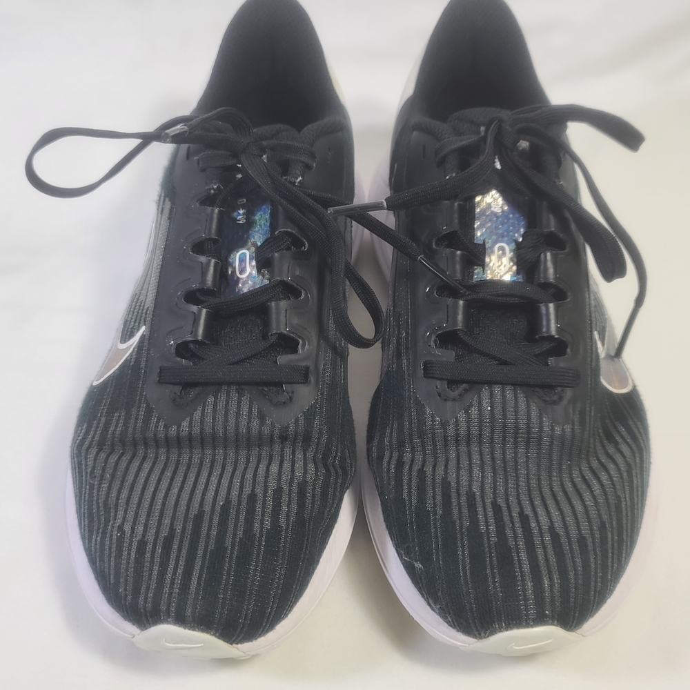 Nike Air Winflo 9 Women's Premium Soundwave Black White Running Shoes Size 8 - Picture 9 of 9
